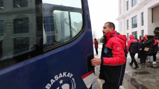 Başakşehir Belediyesi ekipleri deprem bölgesine gidiyor