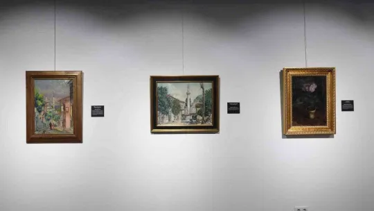 Başakşehir'de 'Türk Resminin Panoraması Sergisi' düzenlendi