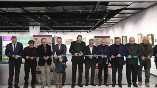 Başakşehir'de 'Türk Resminin Panoraması Sergisi' düzenlendi