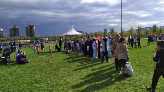 Başakşehir'de Dünya Yürüyüş Günü etkinliği
