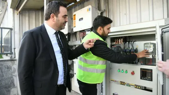 Başiskele Belediyesi kendi elektriğini üretti