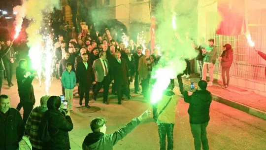 Başkan Aktaş'a Sinandede karşılaması