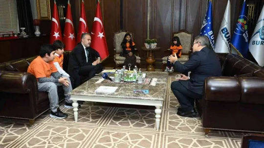 Başkan Aktaş'ın özel konukları