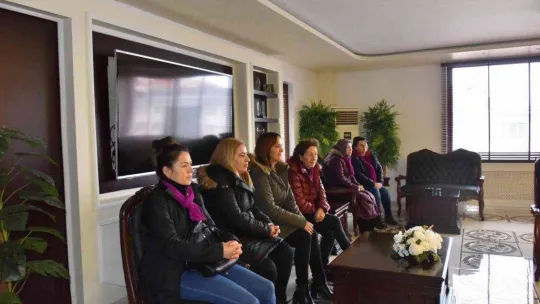 Başkan Bakkalcıoğlu'ndan Güneşspor Kadın Kolları'na destek