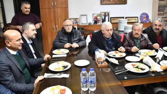 Başkan Oral, şoför esnafıyla bir araya geldi