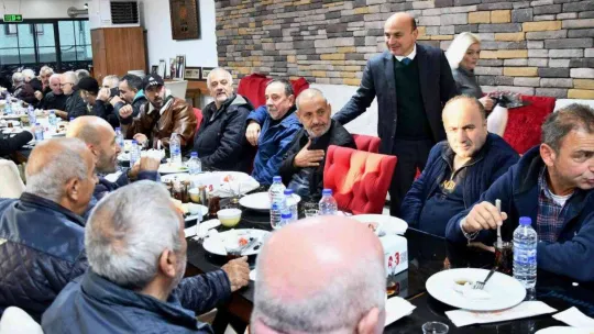 Başkan Oral, şoför esnafıyla bir araya geldi