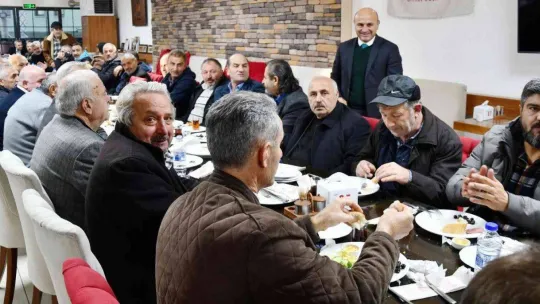 Başkan Oral, şoför esnafıyla bir araya geldi