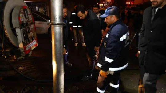 Başkan Özdemir 2023'e işçilerle birlikte girdi