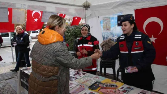Başkan Şimşek: 'Kadına karşı her türlü şiddetin karşısındayız'