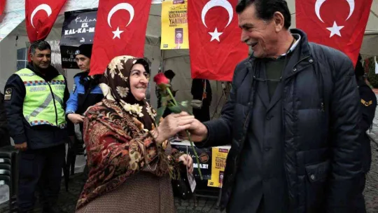 Başkan Şimşek: 'Kadına karşı her türlü şiddetin karşısındayız'