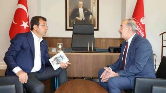 Başkan Türkyılmaz'dan İmamoğlu'na mütareke ziyareti