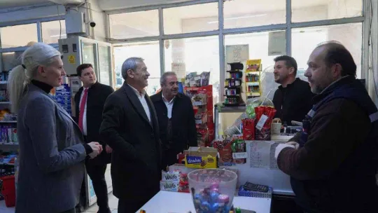 Başkan V. Subaşı İstasyon Mahallesi esnaf ve vatandaşlarını dinledi