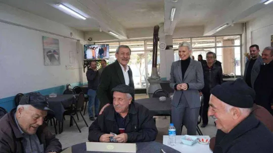 Başkan V. Subaşı İstasyon Mahallesi esnaf ve vatandaşlarını dinledi