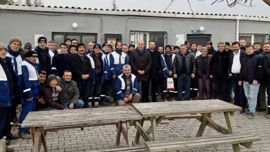 Başkan Yaman'dan işçilere 61,36 oranında zam