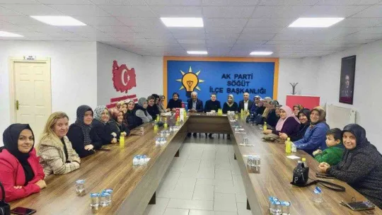 Başkan Yaman Söğüt'te AK Partili kadınlarla bir araya geldi