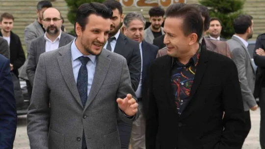 Başkan Yazıcı, İSTKA genel sekreteri Erkam Tüzgen ile TEKMER'i gezdi