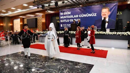 Başkan Yılmaz: 'Muhtarla mükemmel yönetişim içindeyiz'