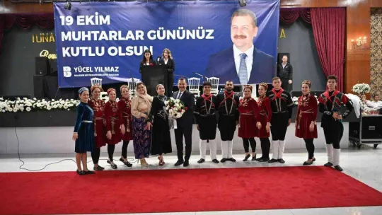 Başkan Yılmaz: 'Muhtarla mükemmel yönetişim içindeyiz'