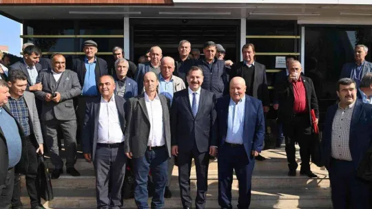 Başkan Yılmaz: 'Muhtarla mükemmel yönetişim içindeyiz'