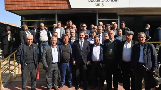 Başkan Yılmaz: 'Muhtarla mükemmel yönetişim içindeyiz'