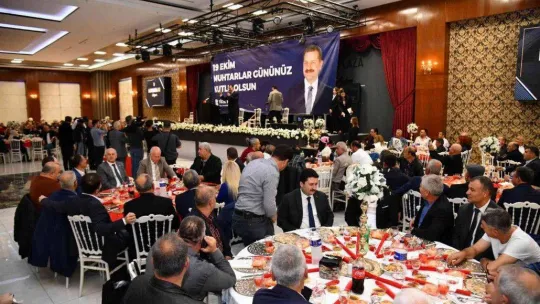 Başkan Yılmaz: 'Muhtarla mükemmel yönetişim içindeyiz'