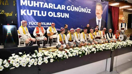 Başkan Yılmaz: 'Muhtarla mükemmel yönetişim içindeyiz'