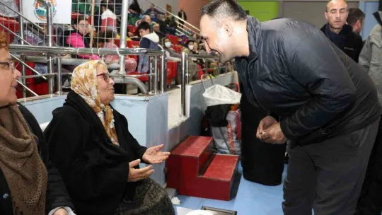 Başkan Yılmaz, acil toplanma alanlarında vatandaşlarla buluştu