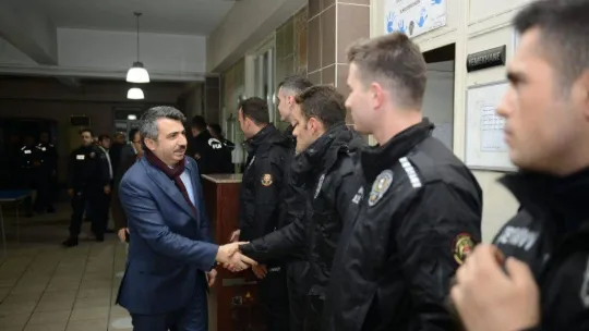 Başkan Yılmaz'dan yılbaşı mesaisi