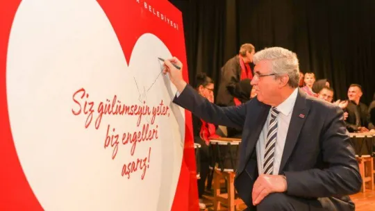 Başkan Yüce: 'Engelli vatandaşlarımız bizim gerçeğimiz'