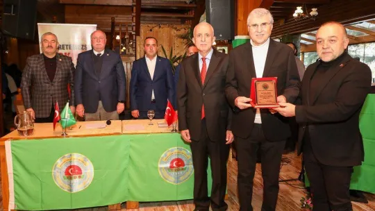 Başkan Yüce: 'Tarımsal projelerimizle ülke ekonomisine katkı sağlıyoruz'