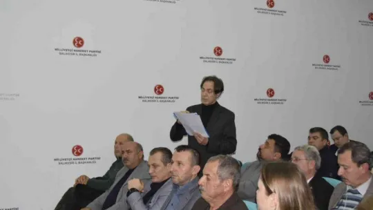 Başkan Yücel Yılmaz MHP'de istişare toplantısına katıldı