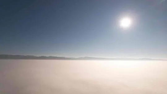 Başkent sis tabakası içinde kayboldu