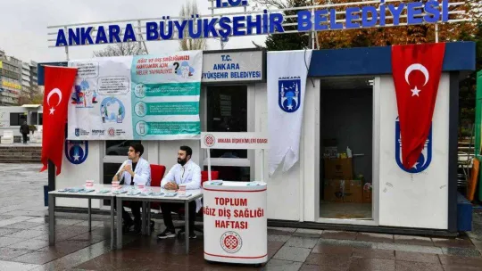 Başkentliler, ağız ve diş sağlığı konusunda bilinçleniyor