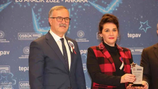 Başkentte Sanayi Yıldızları Araştırması Ödül Töreni düzenlendi