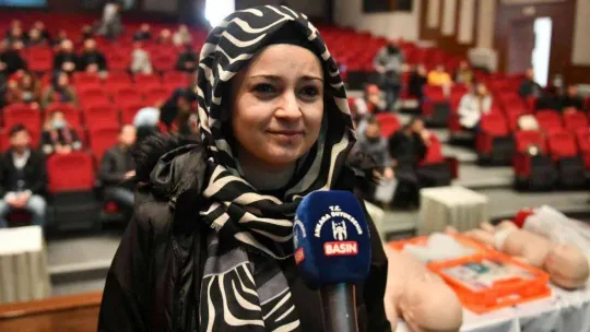 Başkentte servis şoförleri ve rehberlerine ilk yardım eğitimi