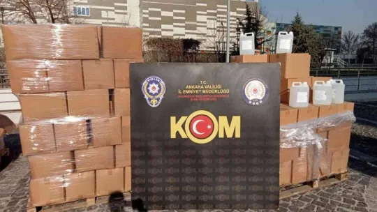 Başkentte yılbaşı öncesi sahte alkol operasyonu: 37 gözaltı