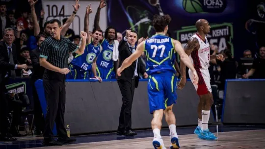 Basketbol Şampiyonlar Ligi: Tofaş: 75 - Strasbourg: 79