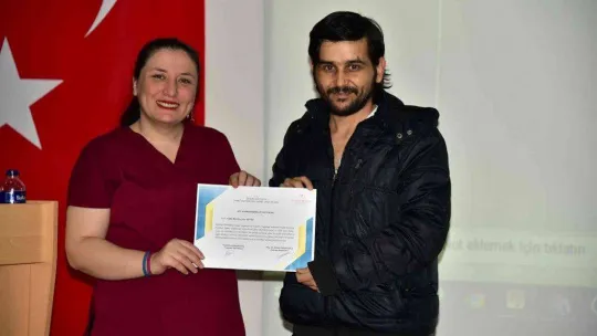 BAÜN'de, 'Acil Bakım Hemşireliği Eğitim Programı' tamamlandı