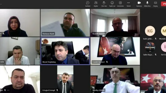 BAÜN'de Deprem Koordinasyon Toplantısı yapıldı