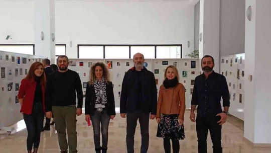 BAÜN'de Uluslararası Baskıresim Sergisi açıldı