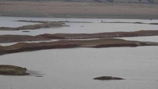 Bayramiç Barajı kuruma noktasına geldi