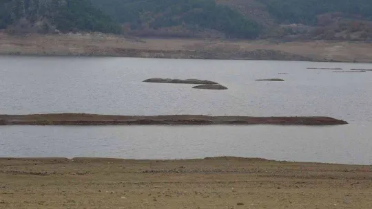 Bayramiç Barajı kuruma noktasına geldi