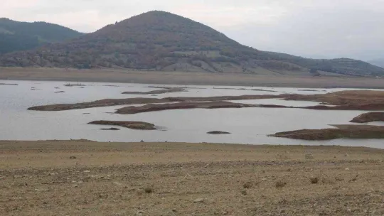Bayramiç Barajı kuruma noktasına geldi