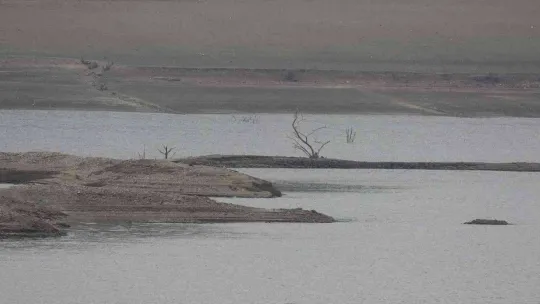 Bayramiç Barajı kuruma noktasına geldi