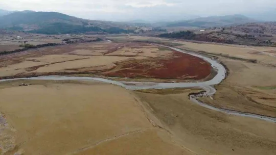 Bayramiç Barajı kuruma noktasına geldi