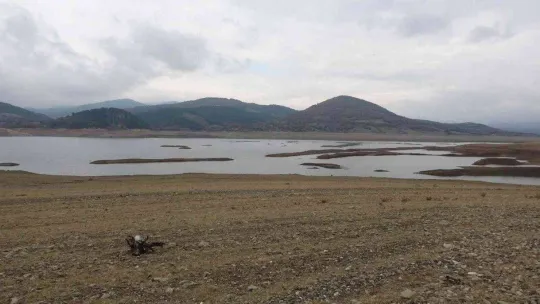 Bayramiç Barajı kuruma noktasına geldi