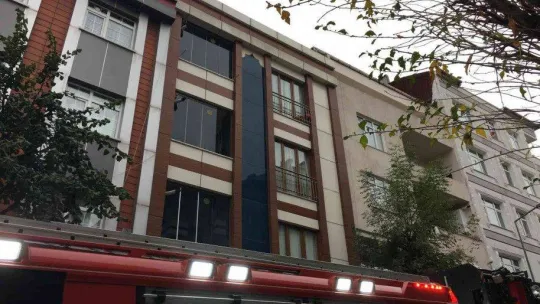 Bayrampaşa'da bir evde çıkan yangında muhabbet kuşları kurtarıldı