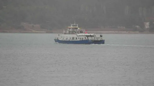 Bazı feribot seferlerine 'fırtına' engeli
