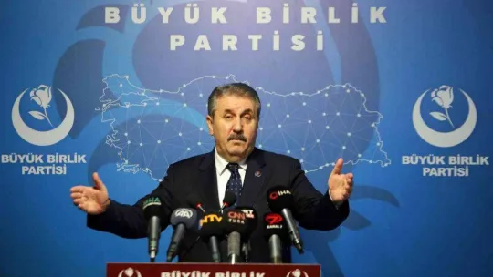 BBP lideri Destici: 'Altılı Masanın içerisinde bir de ikili masa var'