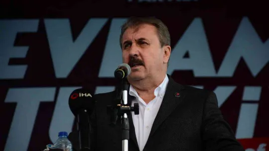 BBP Lideri Destici: 'Ana Muhalefet Partisi CHP, PKK'nın partisinin yan kuruluşu haline gelmiş'